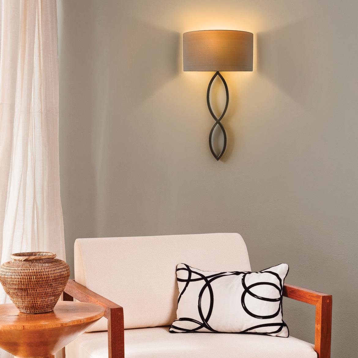 AST 1349010 Nástěnné svítidlo Caserta 60W E27 bez stínítka bronz - ASTRO Lighting (obrázek 6)