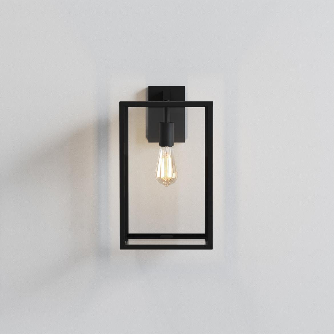 AST 1354007 Venkovní nástěnné svítidlo Box Lantern 450 60W E27 černá - ASTRO Lighting (obrázek 2)