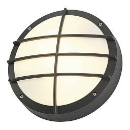 Obrázek pro produkt Venkovní svítidlo BULAN mřížka nástěnná antracit 230V E27 2x25W  - BIG WHITE (SLV)