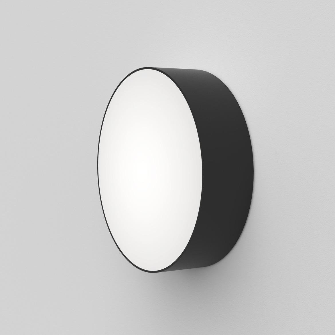 AST 1391004 Venkovní nástěnné svítidlo Kea 250 Round 12.6W 3000K černá - ASTRO Lighting