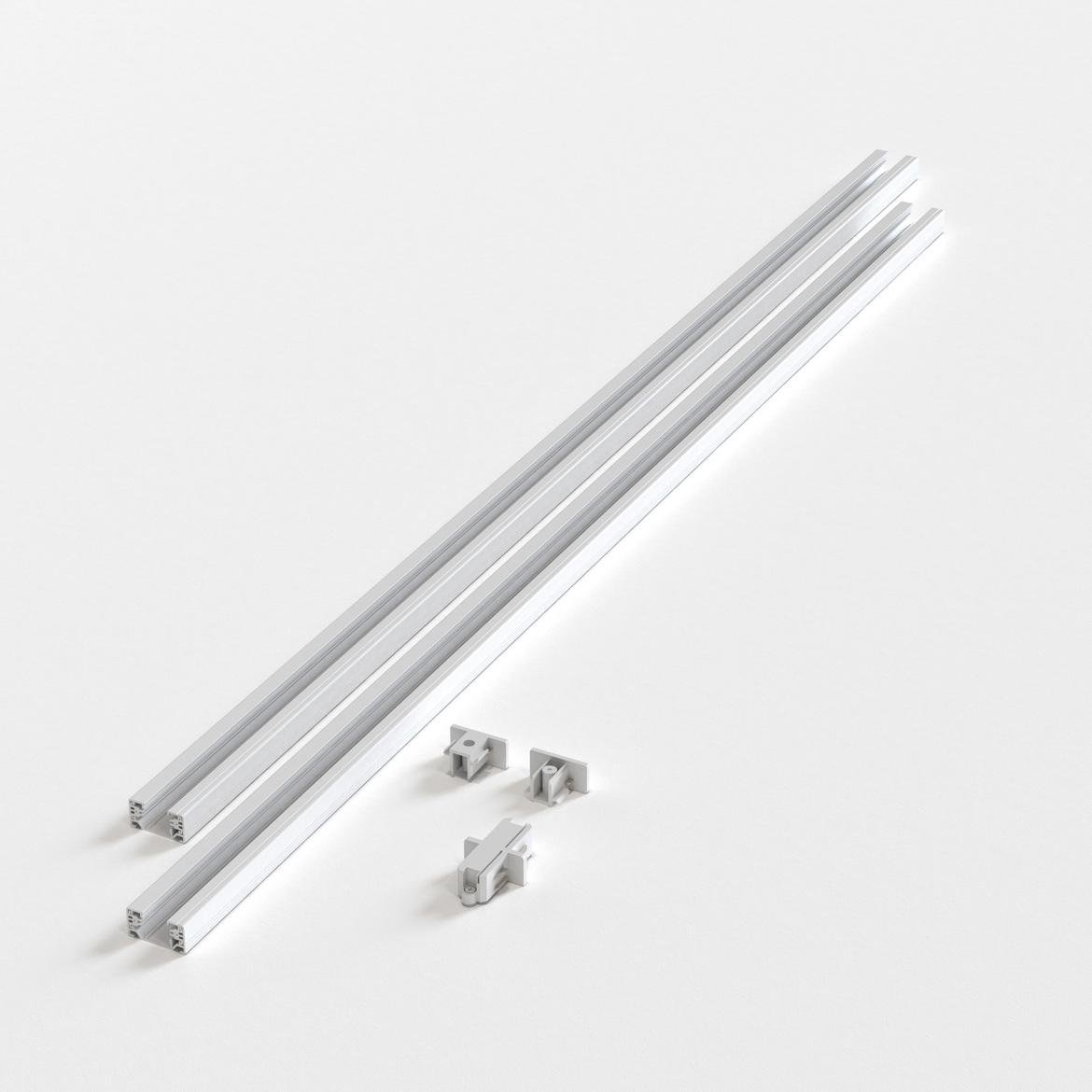 AST 6020040 Lištový 1F systém 2x lišta 1m Kit bílá - ASTRO Lighting (obrázek 2)