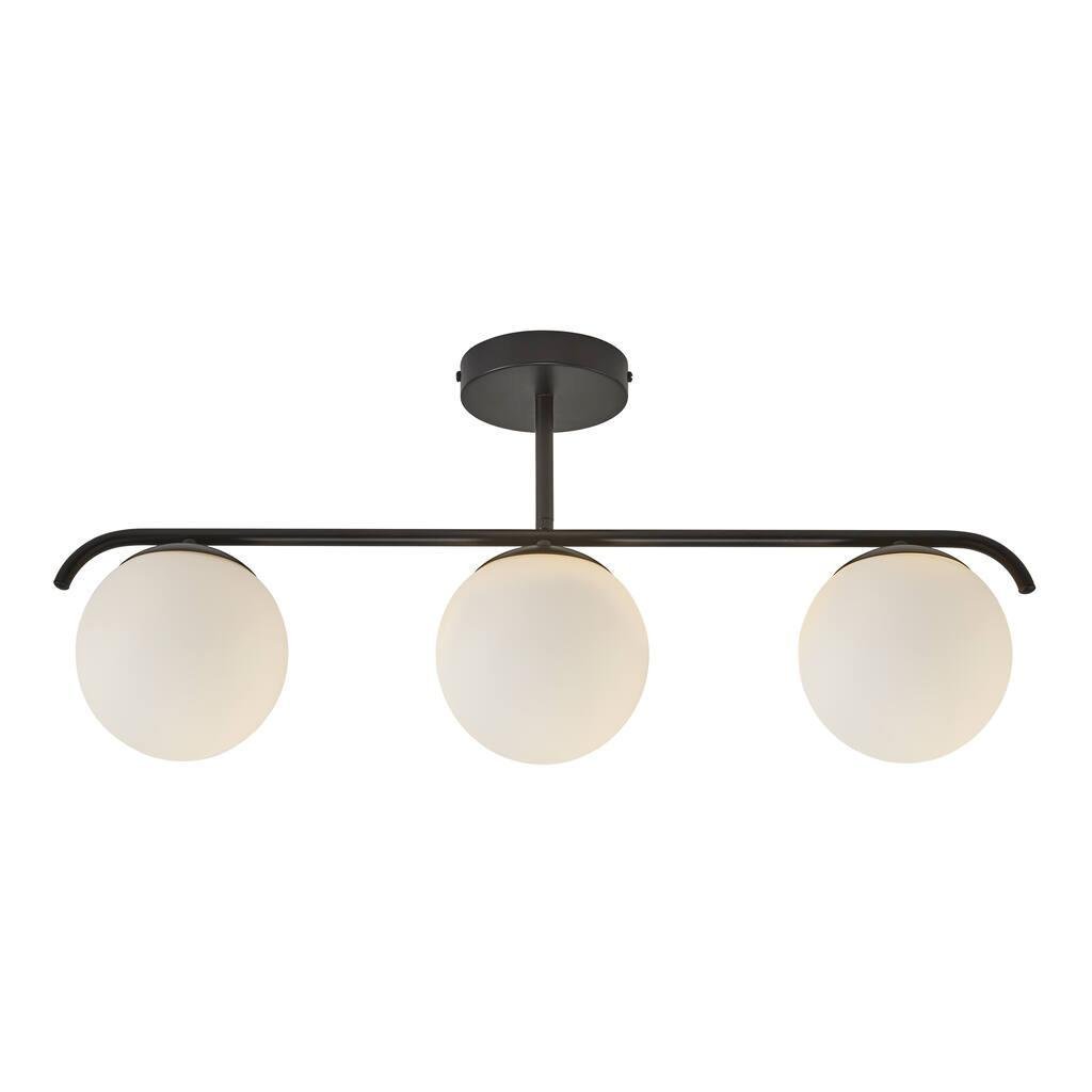 NOR 2010583003 Závěsné svítidlo Grant 3x25W E14 černá opál - NORDLUX
