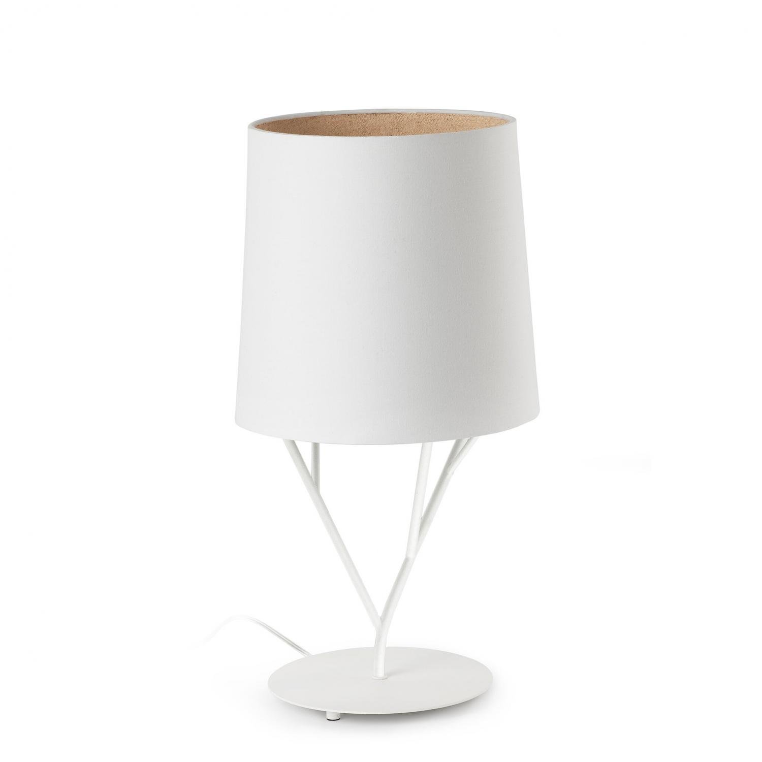 Levně FARO 29867 TREE bílá stolní lampa 1L - FARO
