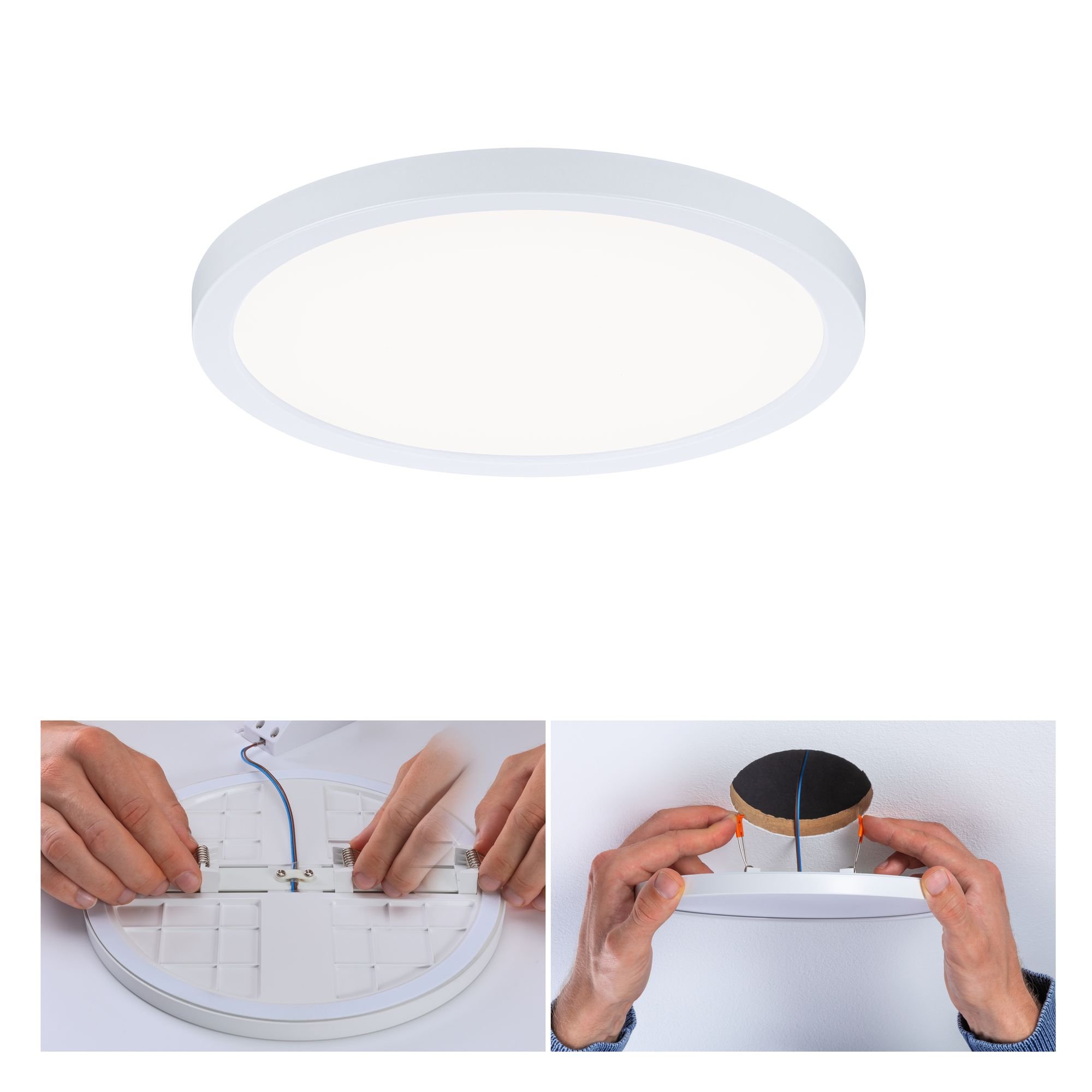 P 93055 LED vestavné svítidlo Areo VariFit IP44 3-krokové-stmívatelné 175mm 13W 4.000K bílá - PAULMANN (obrázek 2)