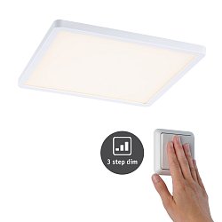 Obrázek pro produkt LED vestavné svítidlo Areo VariFit IP44 3-krokové-stmívatelné 230x230mm 16W 3.000K bílá - PAULMANN