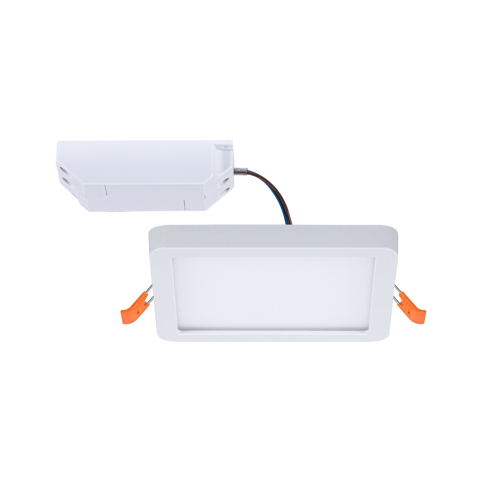 P 93039 LED vestavné svítidlo Areo VariFit IP44 hranaté 118x118mm 6,5W 3.000K bílá - PAULMANN (obrázek 6)