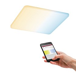 Obrázek pro produkt LED vestavné svítidlo Veluna VariFit Zigbee měnitelná bílá 185x185mm IP44 15W - PAULMANN
