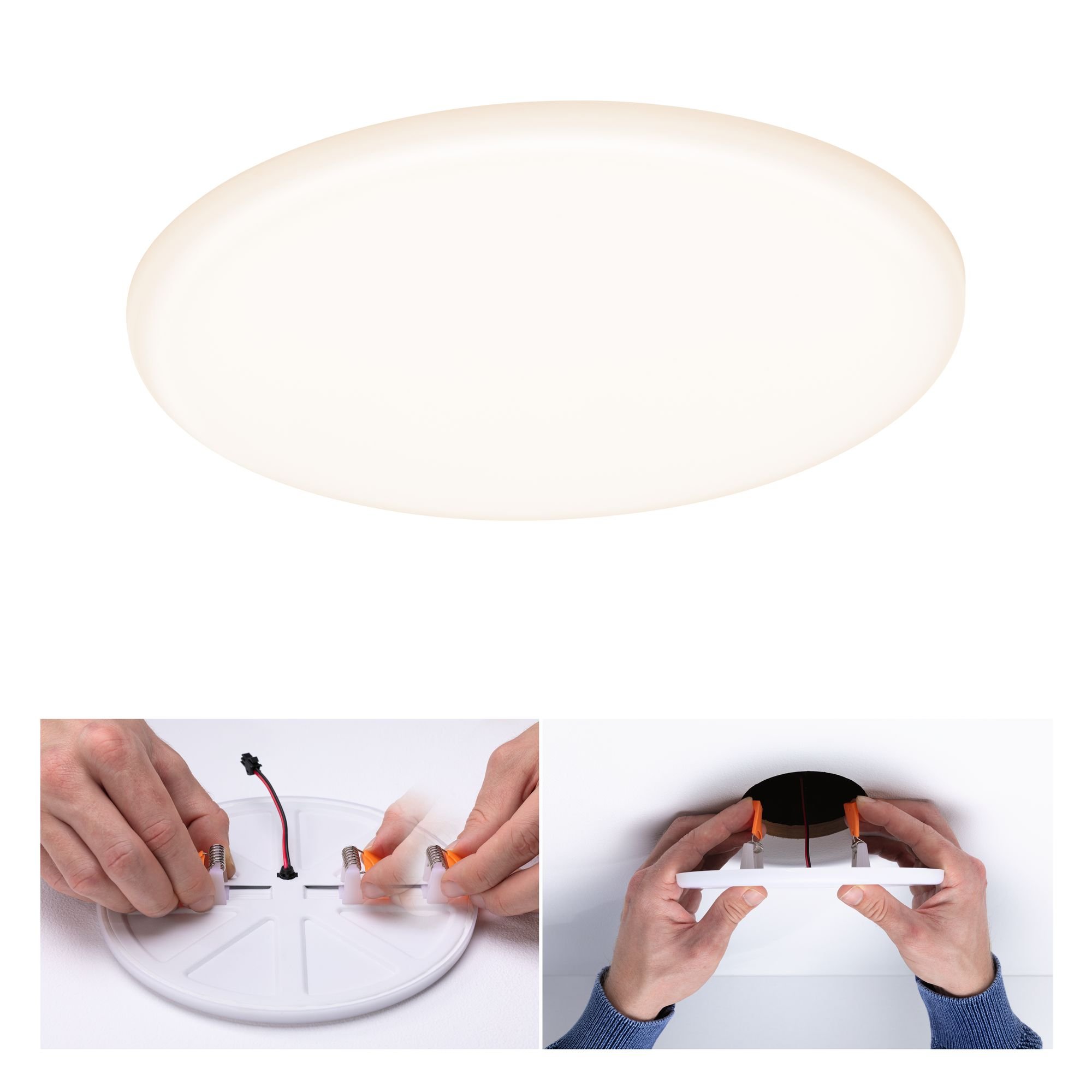 P 95386 Smart Home Zigbee LED vestavné svítidlo Veluna VariFit měnitelná bílá 185mm IP44 15W - PAULMANN (obrázek 2)