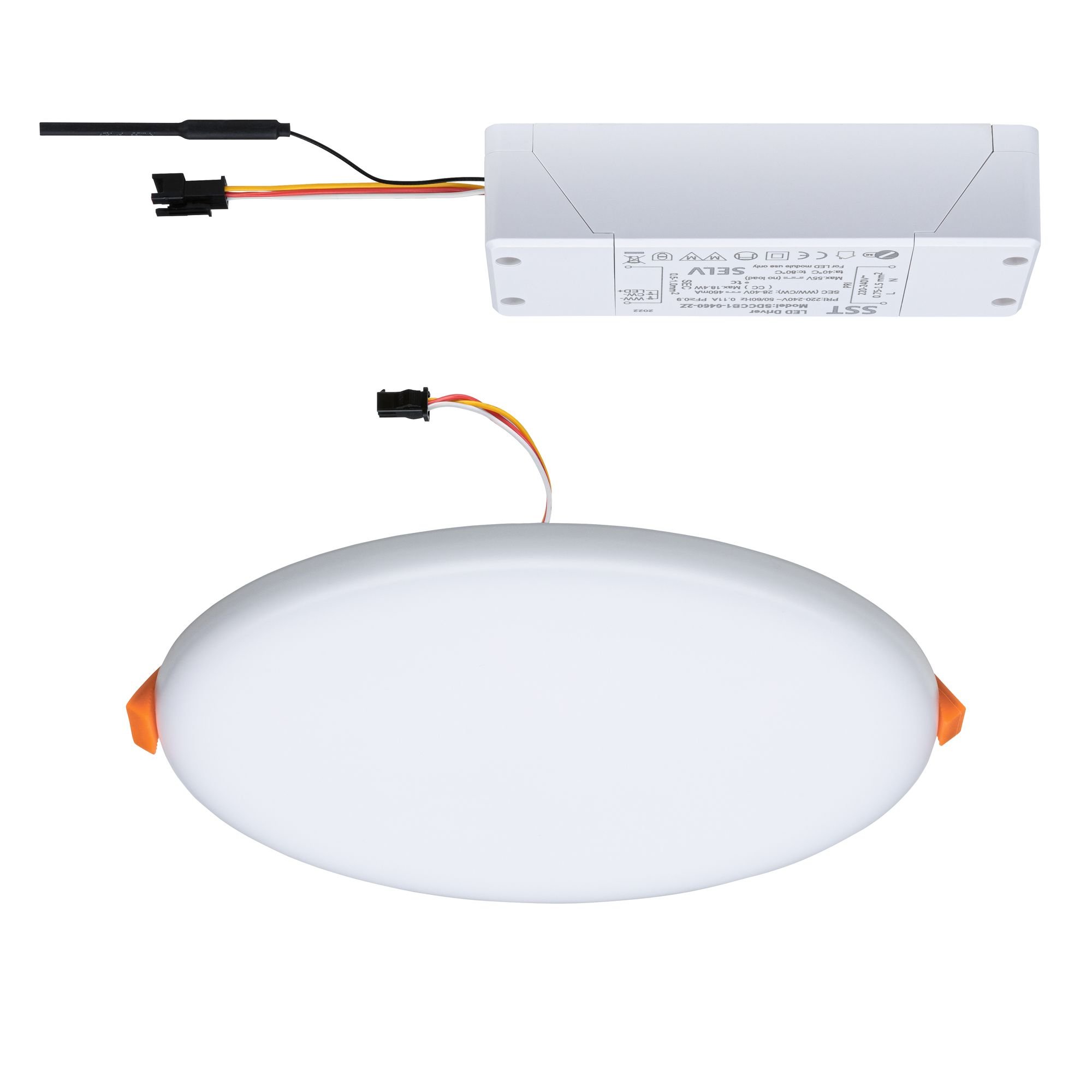 P 95386 Smart Home Zigbee LED vestavné svítidlo Veluna VariFit měnitelná bílá 185mm IP44 15W - PAULMANN (obrázek 13)