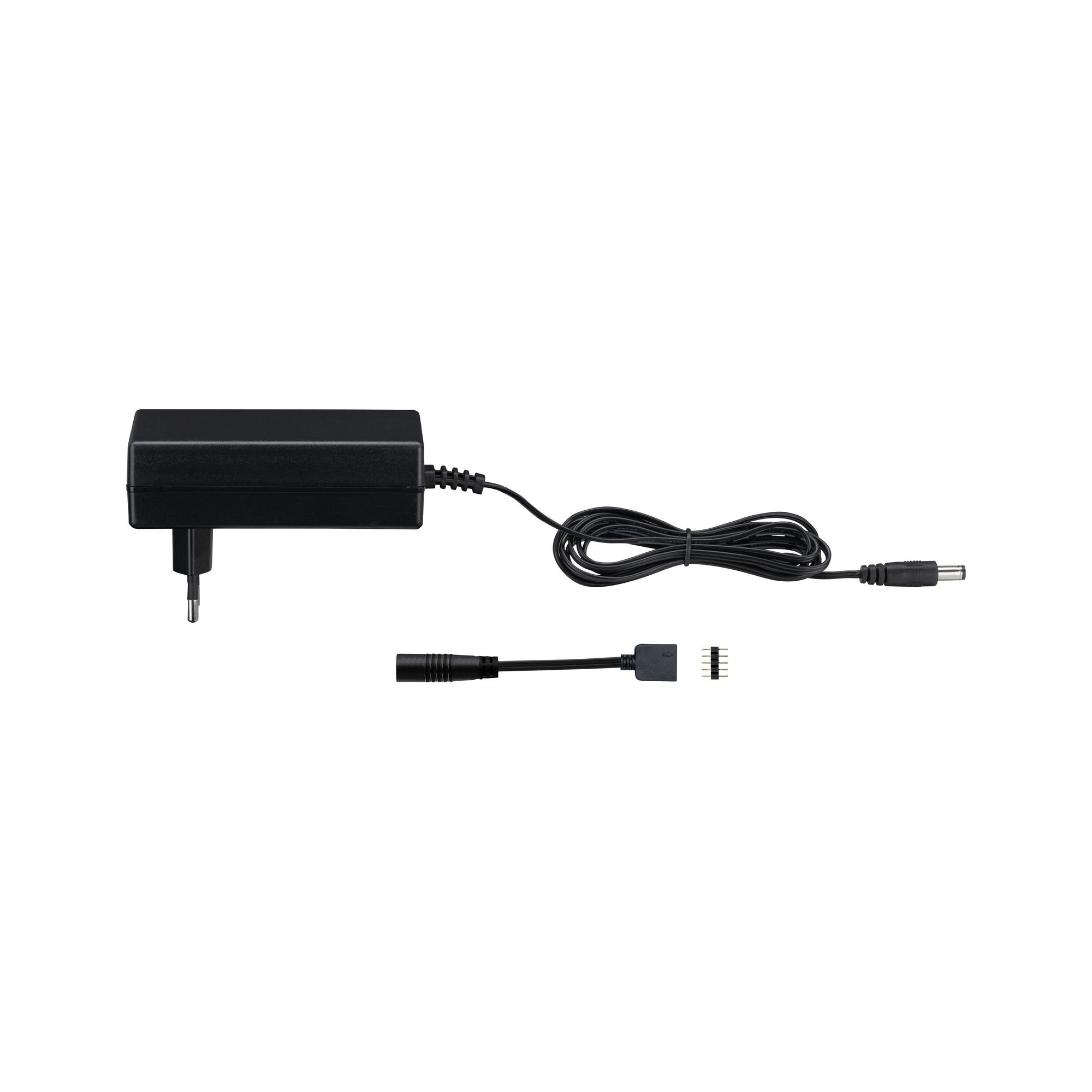 P 79837 Universal LED trafo Plug-In 36W 230/24V DC napájení černá umělá hmota - PAULMANN