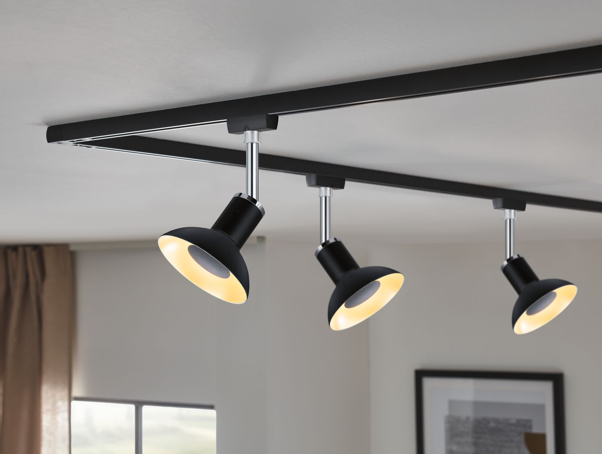P 28794 LED reflektor černá zlatá 4,9W GU10 230V 3-krokové-stmívatelné - PAULMANN (obrázek 3)