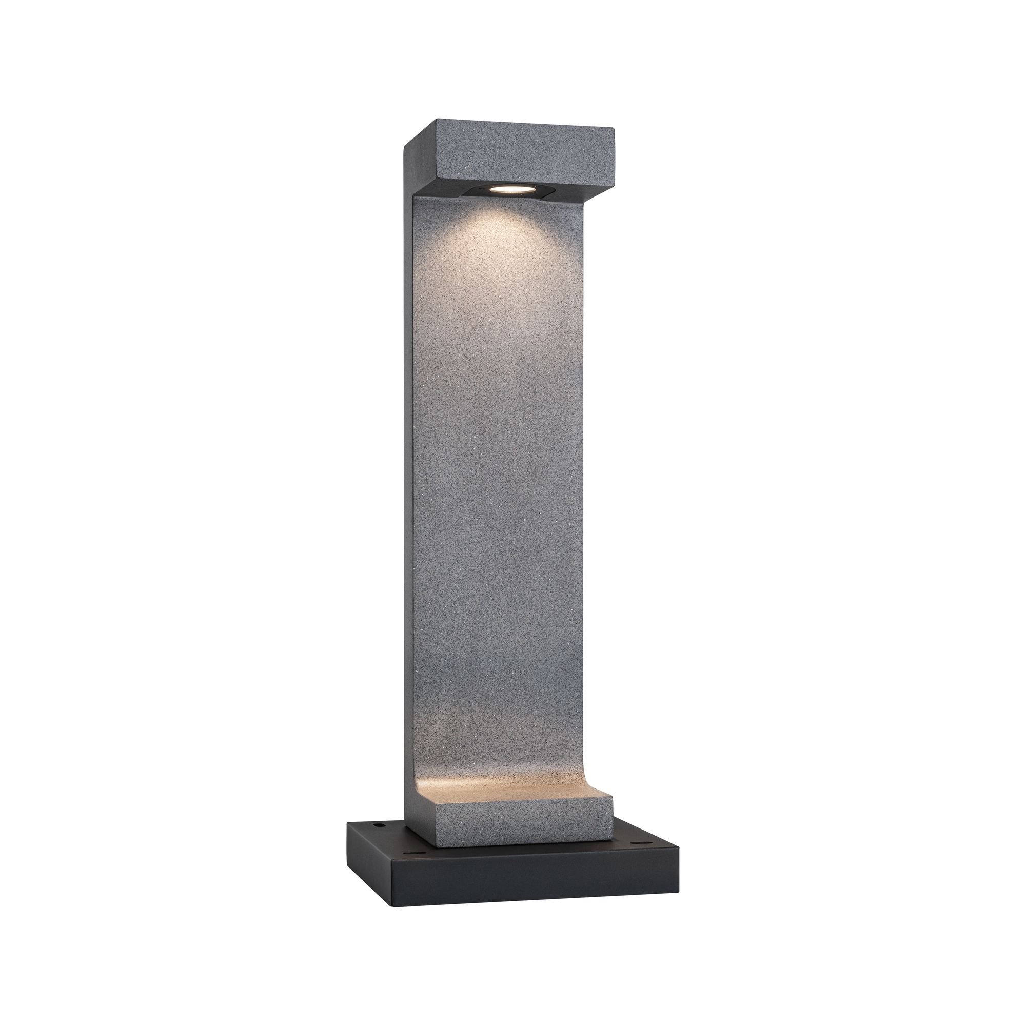 P 94502 Venkovní stojací svítidlo Concrea 616mm IP65 6,8W 3.000K - PAULMANN