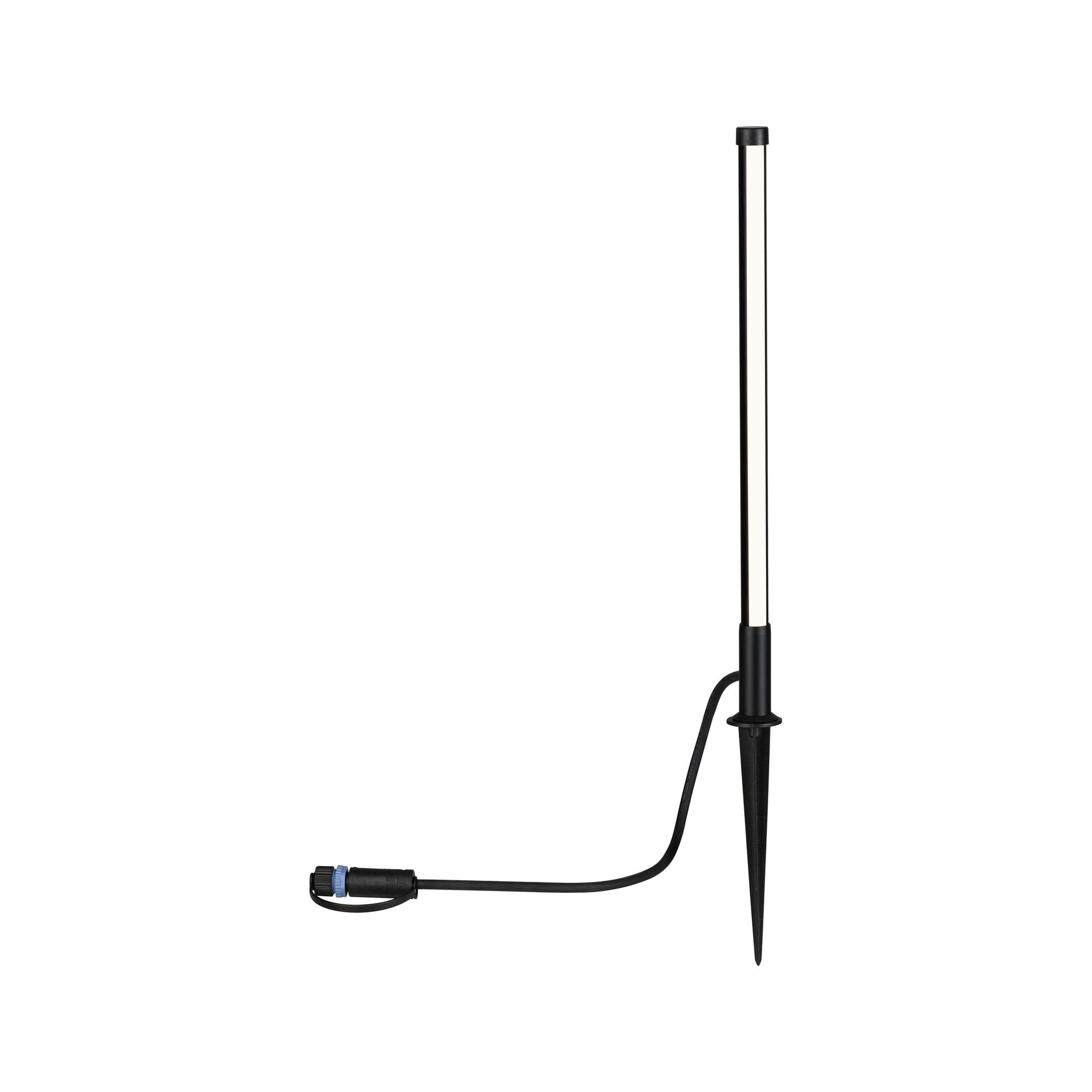 P 94530 Plug & Shine stojací svítidlo Pin 360mm IP44 5,5W 3.000K antracit - PAULMANN