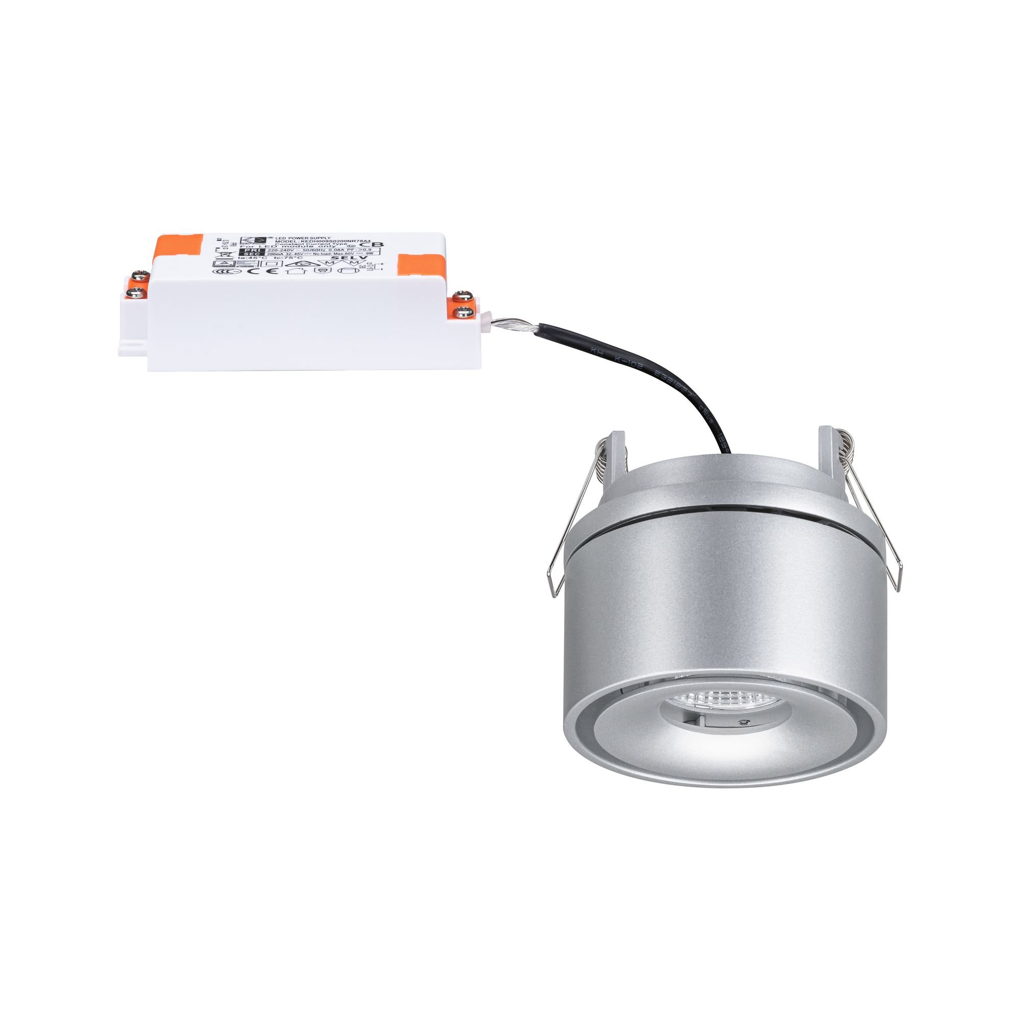 P 93374 Vestavné svítidlo LED Spircle matný chrom 8,0W 3.000K 36° - PAULMANN (obrázek 5)