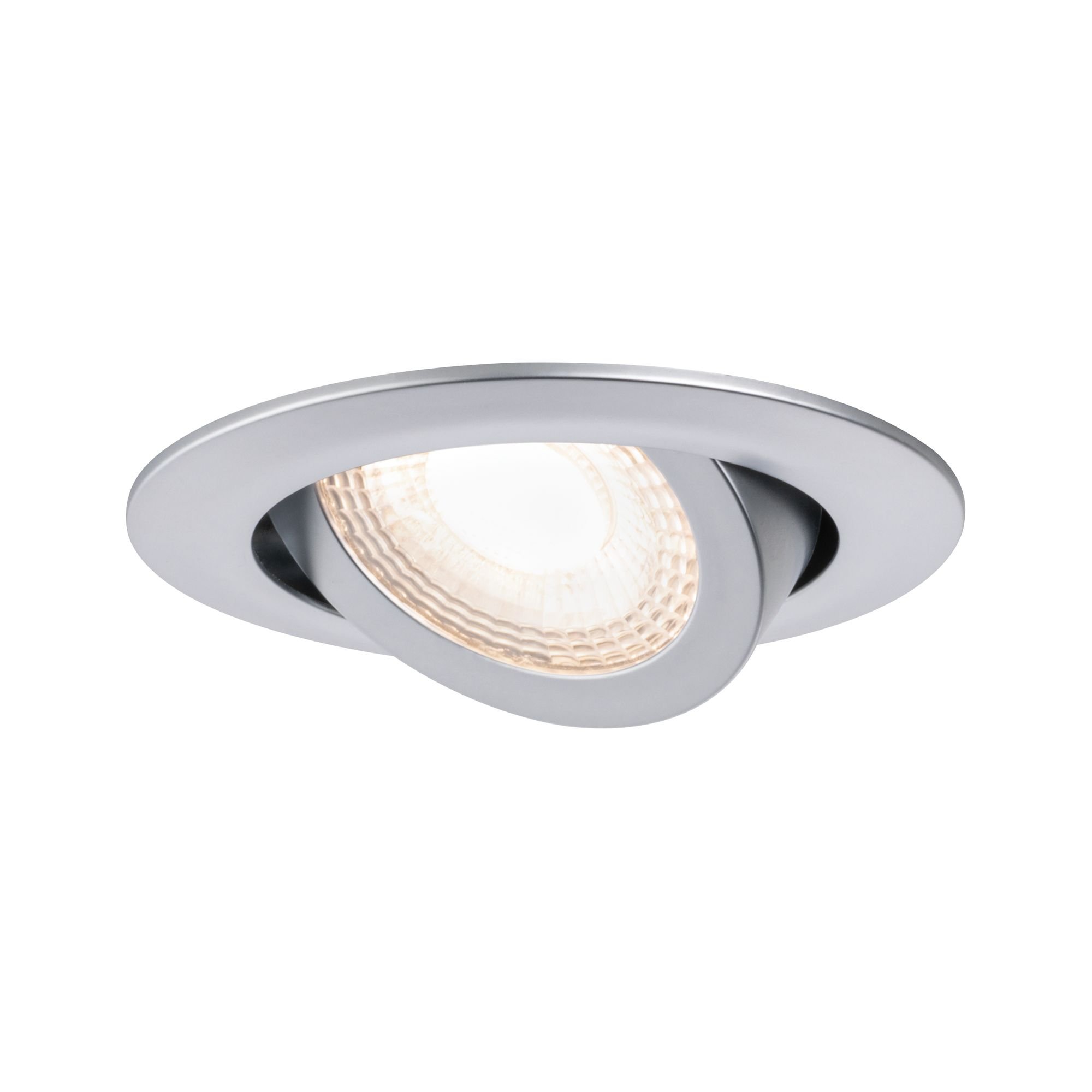 P 93389 Vestavné svítidlo kruhové 3.000K 3x6W 230V matný chrom výklopné - PAULMANN (obrázek 3)