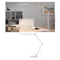 Obrázek pro produkt LED stolní lampa na psací stůl FlexBar bílá 10,6W WhiteSwitch 3.000K - PAULMANN