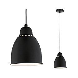 Obrázek pro produkt Závěsné svítidlo Neordic Hilla 1-ramenné pro osvětlení rostlin černá bez zdroje světla E27 - PAULMANN
