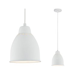 Obrázek pro produkt Závěsné svítidlo Neordic Hilla 1-ramenné pro osvětlení rostlin bílá bez zdroje světla max. 40W E27 - PAULMANN