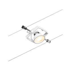 Obrázek pro produkt Lankový systém Mac II matná bílá bez zdroje světla max. 10W GU5,3 DC 60VA - PAULMANN