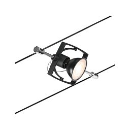 Obrázek pro produkt Lankový systém Mac II matný chrom bez zdroje světla max. 10W GU5,3 DC 60VA - PAULMANN