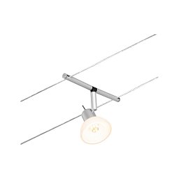 Obrázek pro produkt Lankový systém Sheela matný chrom bez zdroje světla max. 10W GU5,3 DC 60VA - PAULMANN