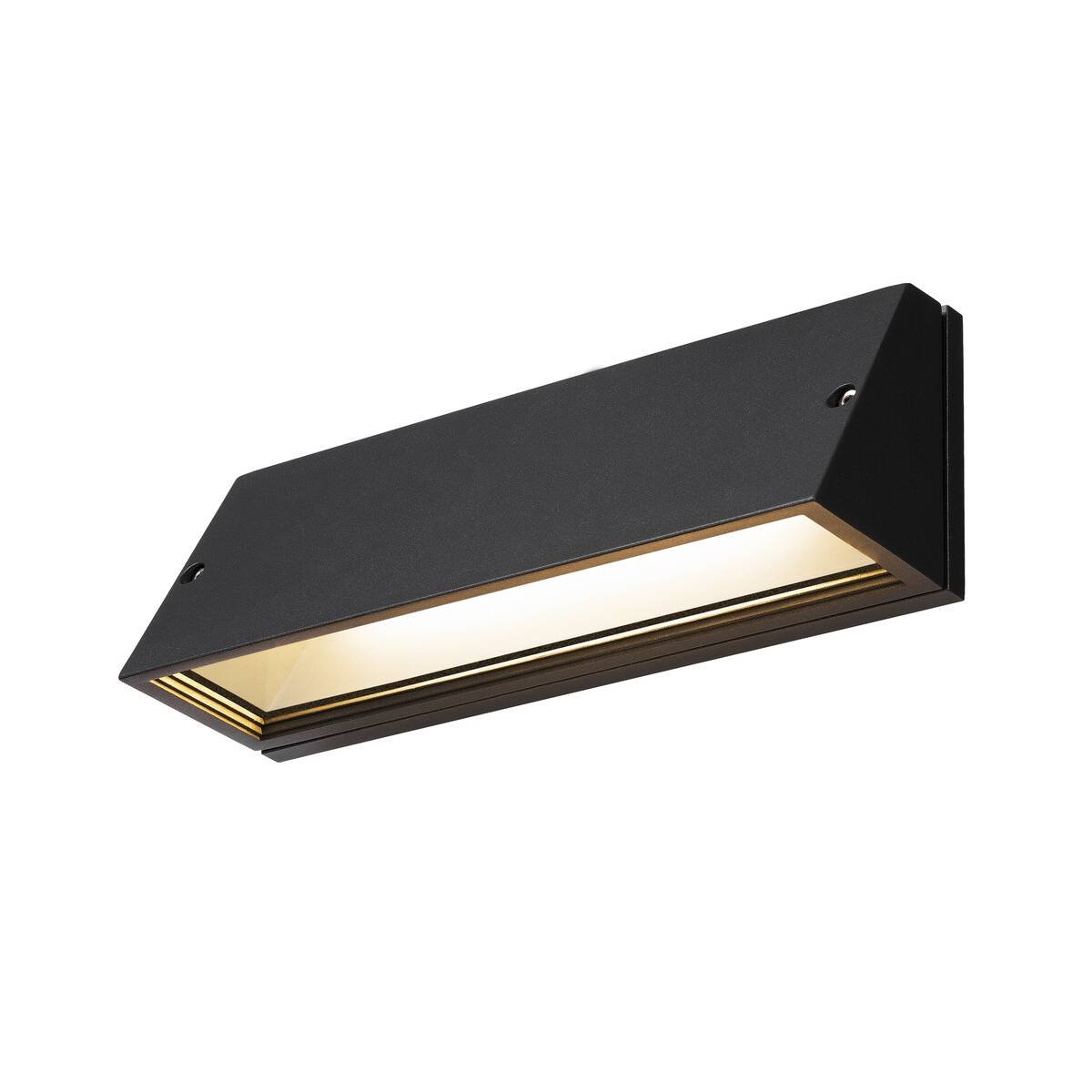 LA 1003453 PEMA® WL venkovní nástěnné svítidlo LED, černá CCT přepínač 3000/4000K - BIG WHITE (SLV)