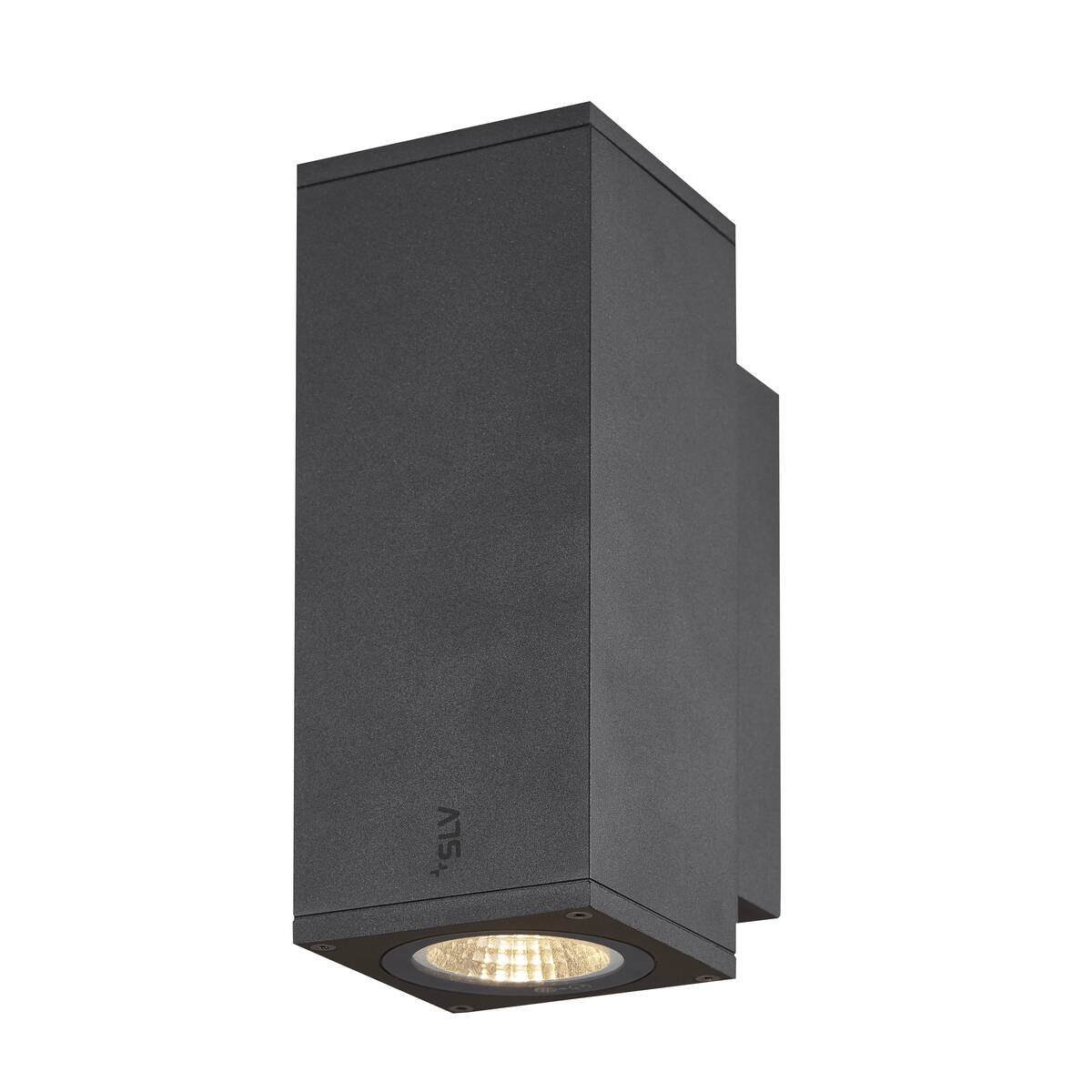 LA 1003418 ENOLA SQUARE UP/DOWN S Outdoor, nástěnné LED svítidlo, antracitové - BIG WHITE (SLV)