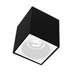 Obrázek pro produkt ESSENZA přisazené svítidlo SQ GU10 černá/bílá 80mm - CENTURY