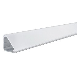 Obrázek pro produkt Delta Profil s difusorem 1m eloxovaný hliník, satin, hliník/plast - PAULMANN