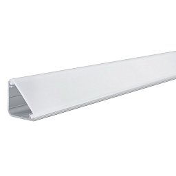 Obrázek pro produkt AKCE - Delta Profil s difusorem 2m eloxovaný hliník, satin, hliník/plast - PAULMANN