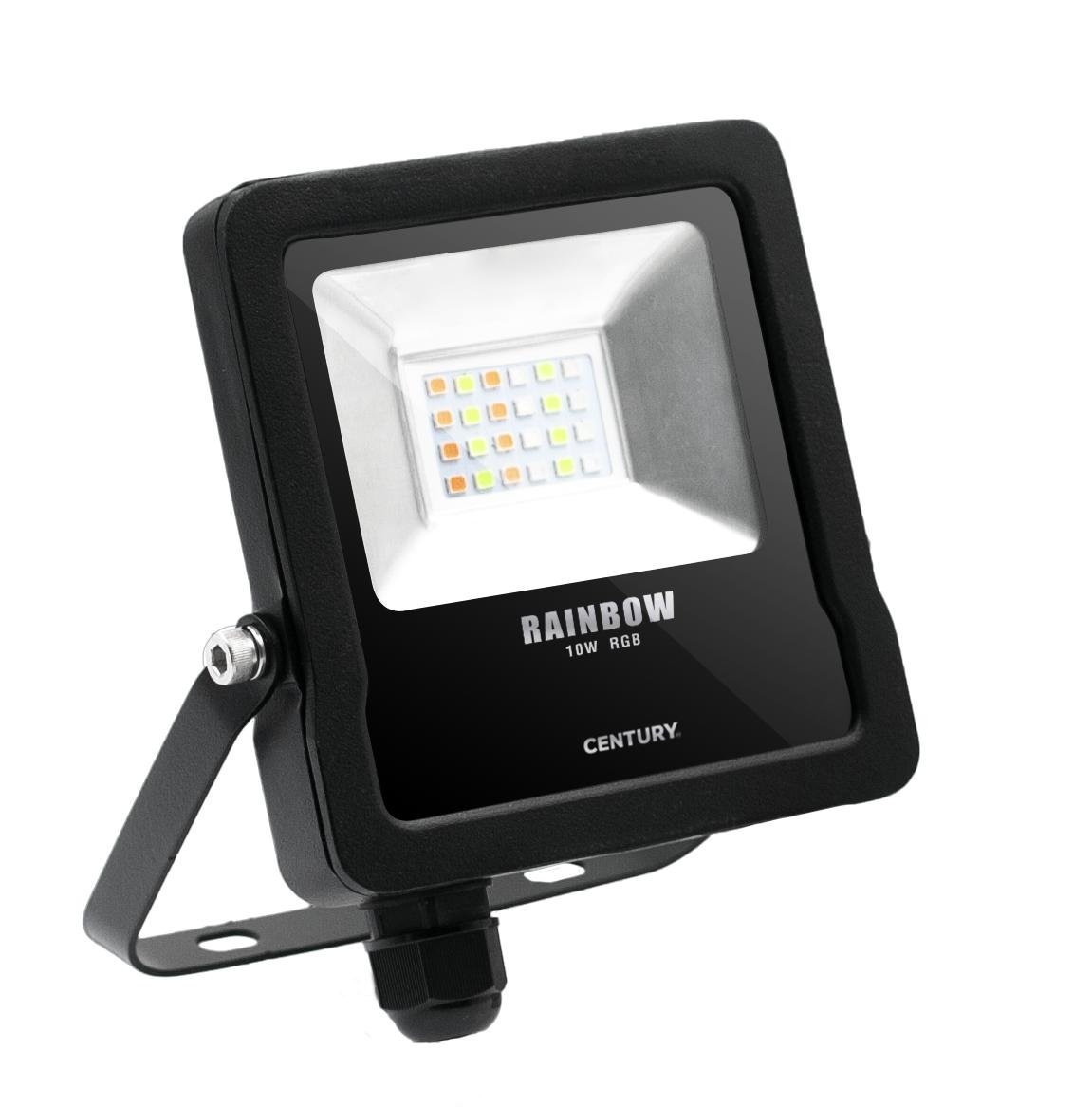 CEN RBW-109510 RAINBOW LED Floodlight 10W RGB IP65 + dálkový ovladač - CENTURY