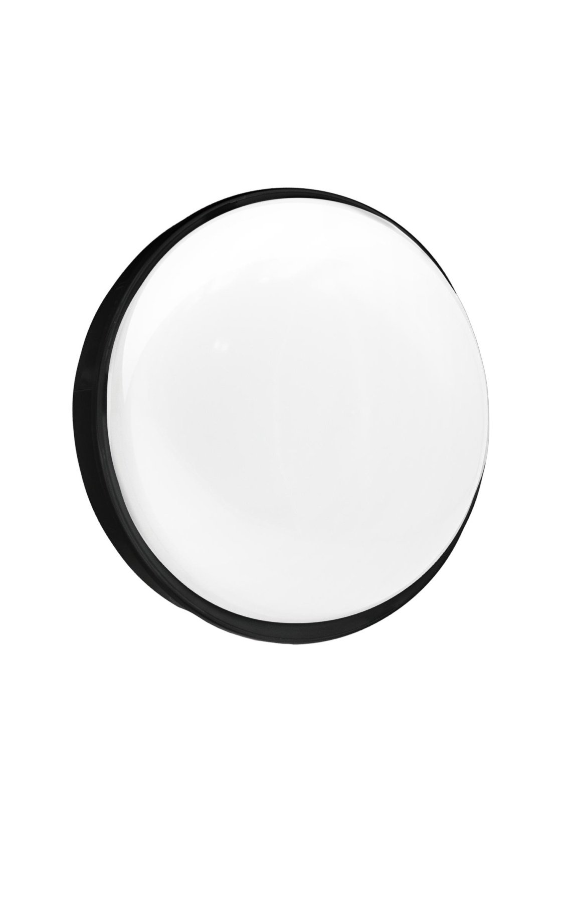 CEN SMRN-161740 SIMPLY LED stropní svítidlo venkovní černé kulaté 16W 4000K 1280lm CB IP65 - CENTURY