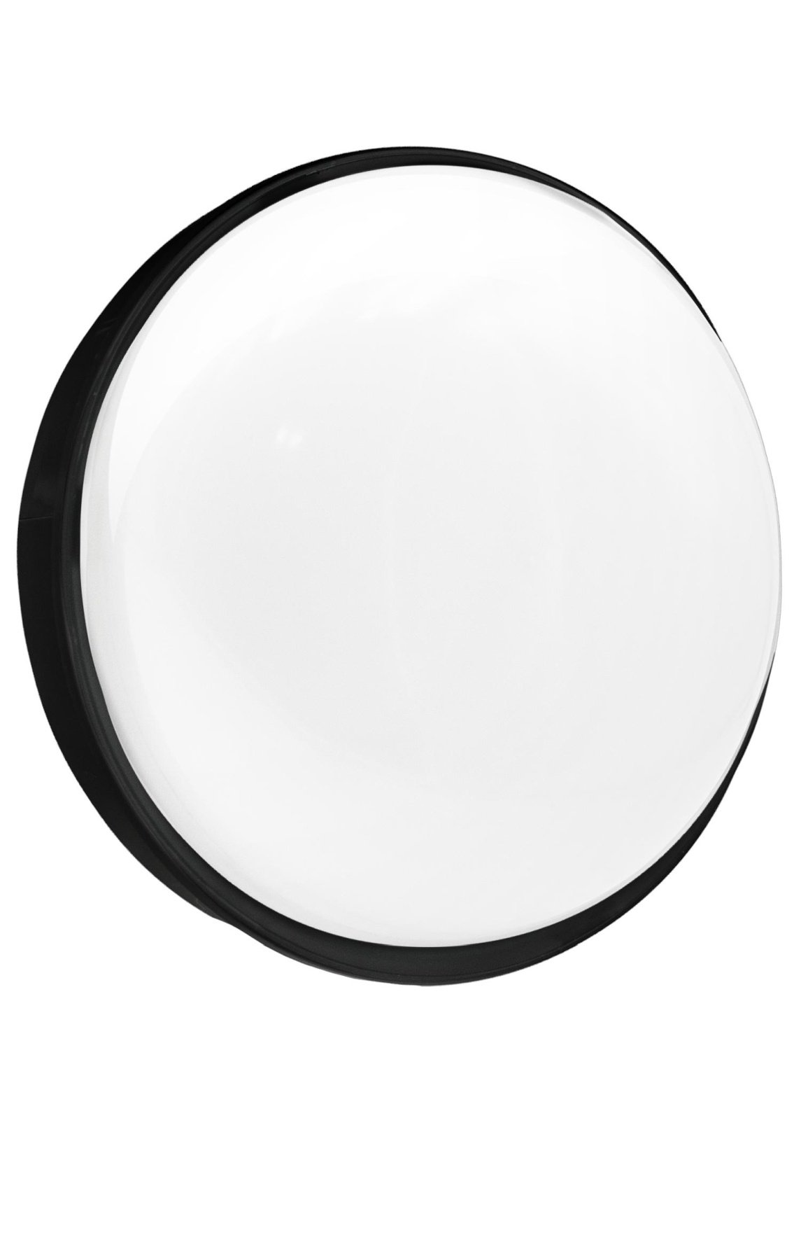CEN SMRN-242240 SIMPLY LED stropní svítidlo venkovní černé kulaté 24W 4000K 1920lm CB IP65 - CENTURY