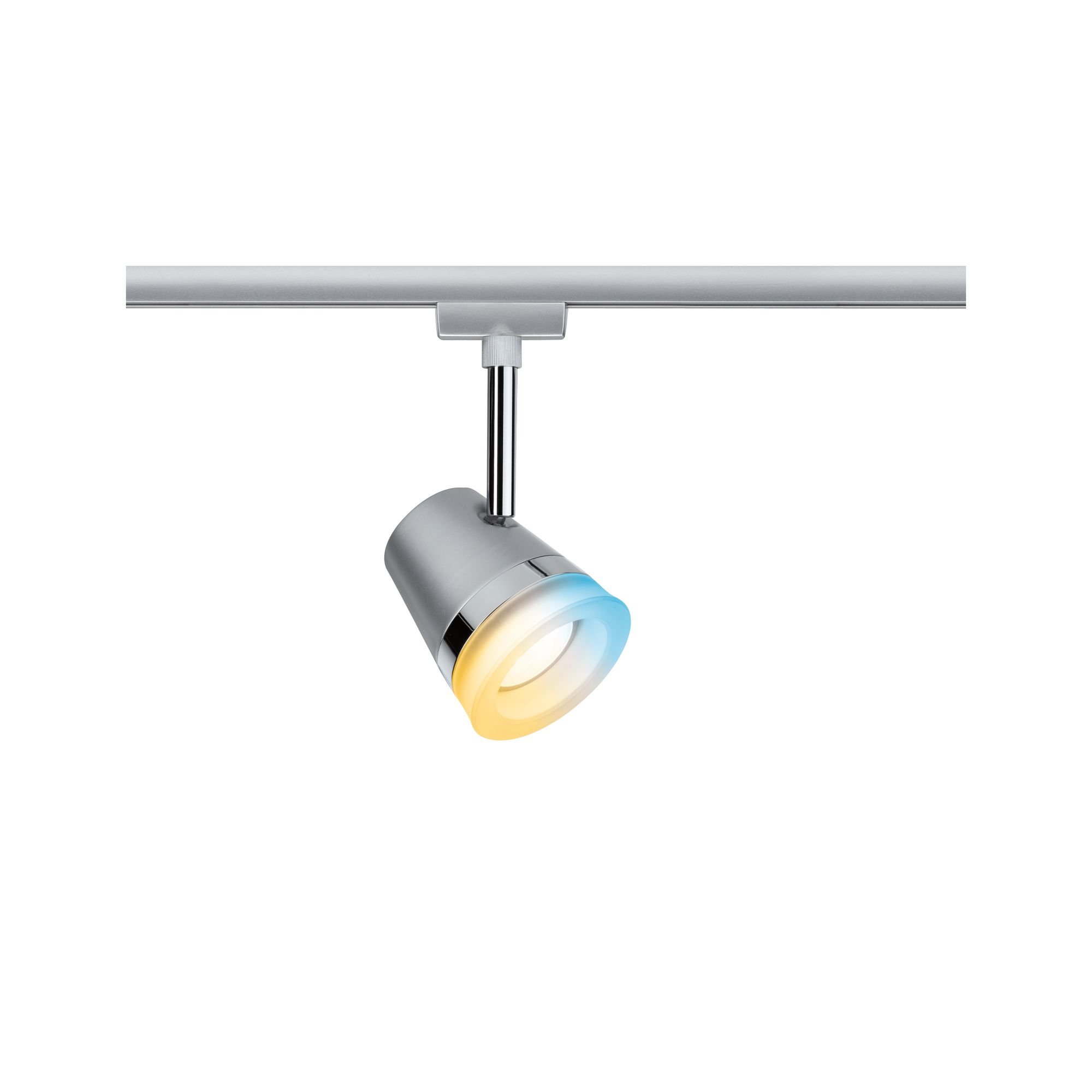 P 95526 Smart Home Zigbee URail spot Cone matný chrom 1x5W GU10 stmívatelné nastavitelná bílá - PAULMANN (obrázek 2)