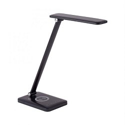 Obrázek pro produkt FLORENTINA LED stolní lampa, černá, QI-nabíjení, dotykový stmívač, CCT 3000-5000K - LEUCHTEN DIREKT / JUST LIGHT