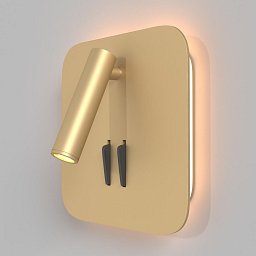 Obrázek pro produkt Nástěnné svítidlo IOS 3000K 6W teplá bílá 540lm zlatá hliník - MAYTONI