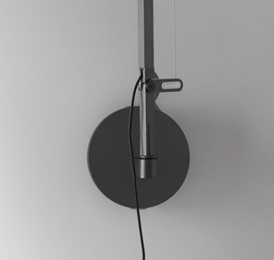 Levně AR 1742010A Nástěnný úchyt ke svítidlu DEMETRA antracit šedá - ARTEMIDE