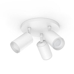 Obrázek pro produkt Hue Fugato Bluetooth SVÍTIDLO BODOVÉ 3xGU10 5,7W 350lm 2000-6500K, bílá - PHILIPS HUE (915005761501)