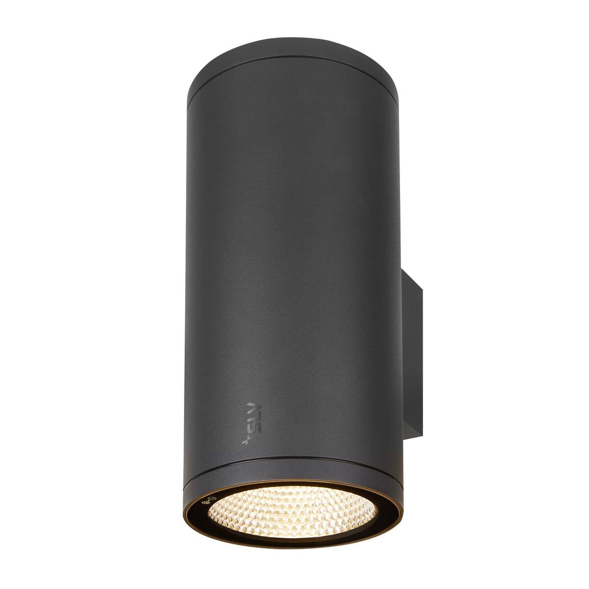 LA 1003441 ENOLA ROUND UP/DOWN L Outdoor, nástěnné LED svítidlo, antracitové, CCT 3000/4000K - BIG WHITE (SLV)