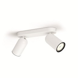 Obrázek pro produkt Bodové svítidlo Philips Pongee 50582/31/PN bílé 2x max.10W - PHILIPS (915005530801)