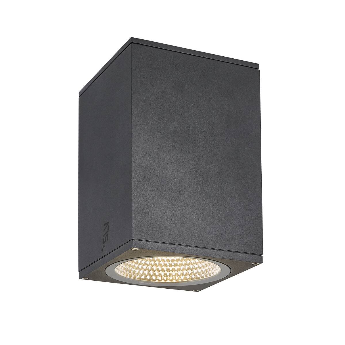 LA 1003439 ENOLA SQUARE L Outdoor, stropní LED svítidlo, antracitové, CCT 3000/4000K - BIG WHITE (SLV)