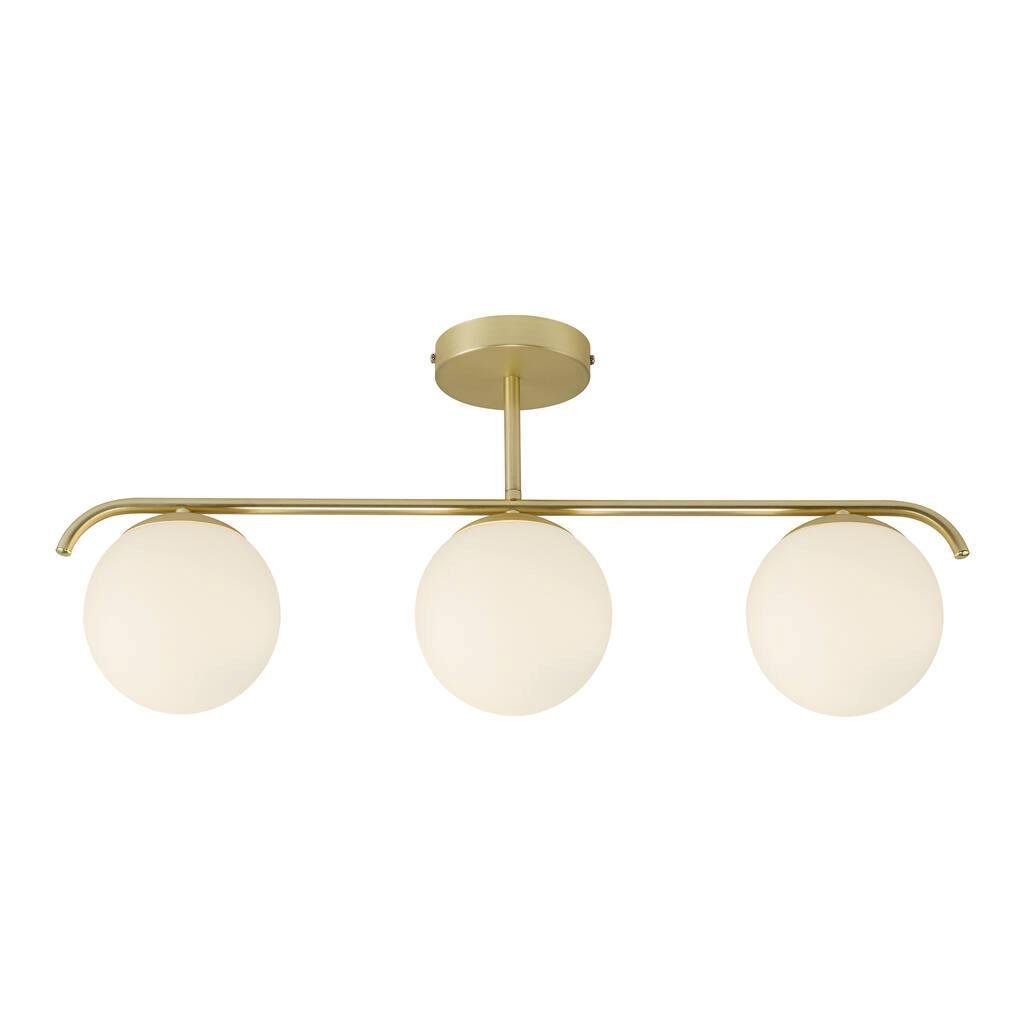 NOR 2010583035 Závěsné svítidlo Grant 3x25W E14 mosaz opál - NORDLUX