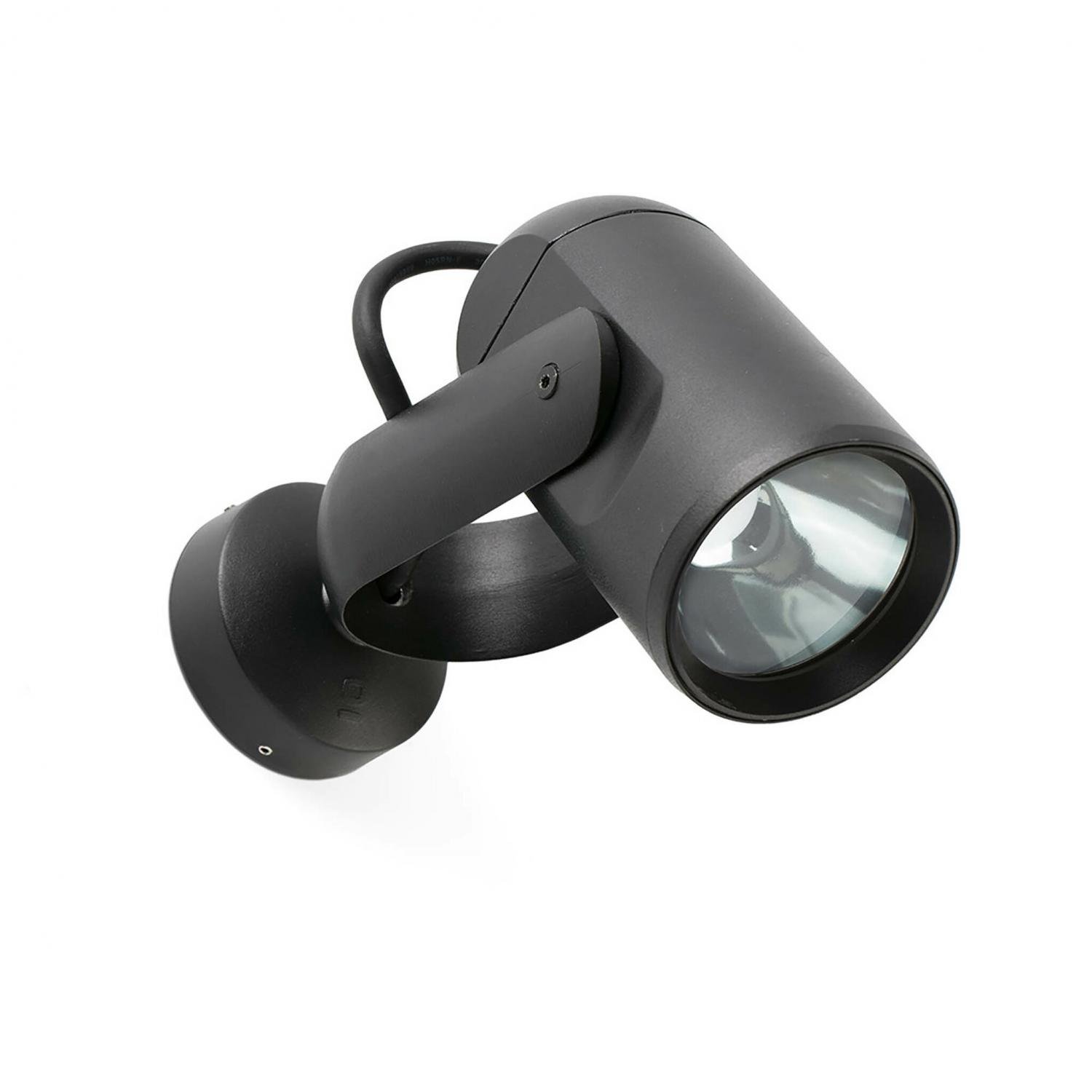 Levně FARO 70035 SLOT 200 nástěnné bodové svítidlo, černá - FARO