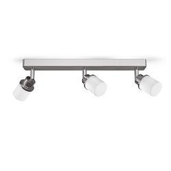 Obrázek pro produkt LINN III přisazená opálové sklo/chrom 230V G9 LED 3x3W IP44 - RED - DESIGN RENDL
