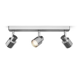Obrázek pro produkt VALTO III přisazená chrom 230V GU10 LED 3x5W IP44 - RED - DESIGN RENDL