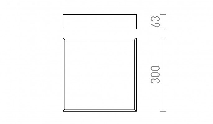 RED R13697 MERANO LED 30 stropní chrom/matný akryl 230V LED 16W IP44 3000K - RED - DESIGN RENDL (obrázek 5)