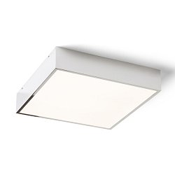 Obrázek pro produkt MERANO LED 30 stropní chrom/matný akryl 230V LED 16W IP44 3000K - RED - DESIGN RENDL