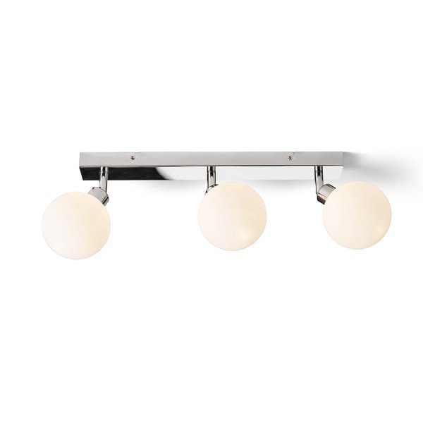 RED R13691 BOLLY III přisazená opálové sklo/chrom 230V G9 LED 3x3W IP44 - RED - DESIGN RENDL (obrázek 3)