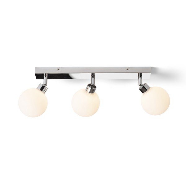 RED R13691 BOLLY III přisazená opálové sklo/chrom 230V G9 LED 3x3W IP44 - RED - DESIGN RENDL (obrázek 4)