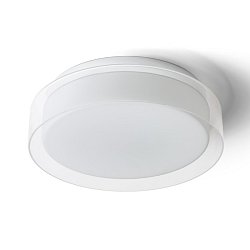 Obrázek pro produkt VENICE LED 30 stropní čiré sklo/opálové sklo/chrom 230V LED 12W IP44 3000K - RED - DESIGN RENDL